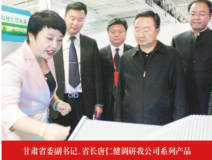 甘肅省委副書記、省長(zhǎng)唐仁健調(diào)研我公司系列產(chǎn)品